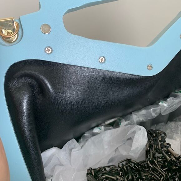 Handmade Genuine Leather Floral Printed, Wooden Frame Bag/Crossbody. XL Size - Picture 15 of 16